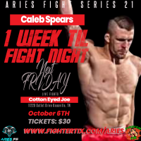 ARIES FIGHT NIGHT at the JOE – Friday July 8th